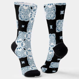 Helle Socken Fraktal Nahtlose Muster 0042008