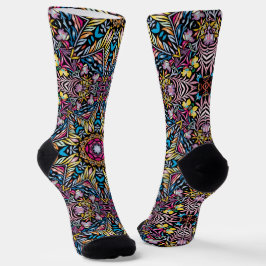 Helle Socken Fraktal Nahtlose Muster 0042012