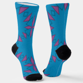 Helle Socken Fraktal Nahtlose Muster 0042015