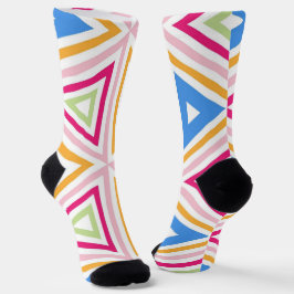 Helle Socken Fraktal Nahtlose Muster 0042023