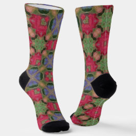 Helle Socken Fraktal Nahtlose Muster 0042024