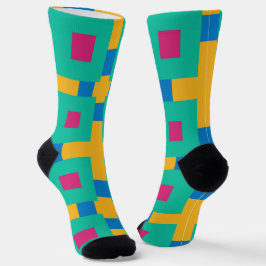 Helle Socken Fraktal Nahtlose Muster 0042025