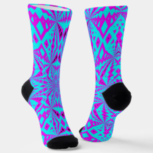 Helle Socken Fraktal Nahtlose Muster 0042053