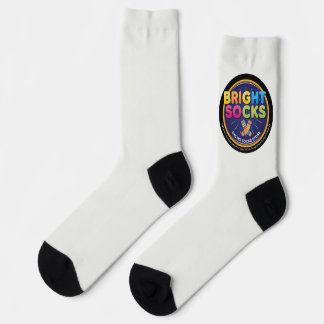 Helle Socken Helle Weiße Mit Logo