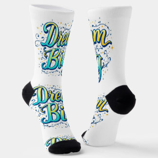 Helle Socken Motivationskunst Träume groß 0044070