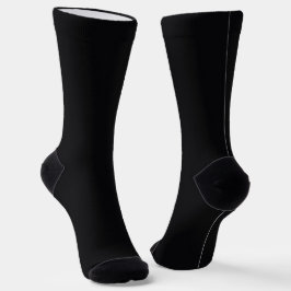 Helle Socken RANDOPIX Einfarbig Tiefes Karbon