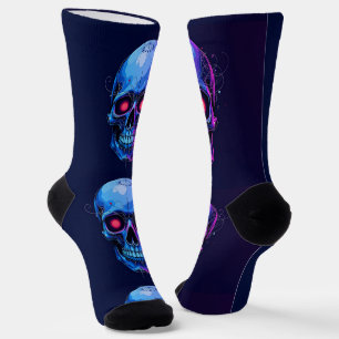 Helle Socken Totenkopf Bilder 0037636