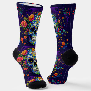 Helle Socken Totenkopf Bilder 0037715