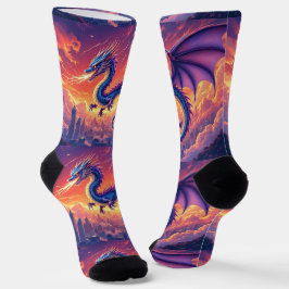 Helle Socken UNISEX Drachenfeuer 0040759