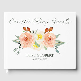Helle Sommer-Blume Hochzeit Gästebuch