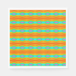 Helle Sommerfarbe Abstrakt Serviette