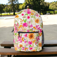 Helle Sommersonnenblumen Chic rosa Blumenmuster