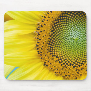 Helle Sonnenblume Mousepad