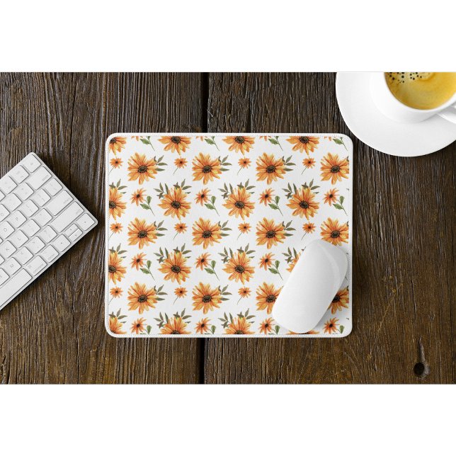 Helle Sonnenblumenmousepad Mousepad (Von Creator hochgeladen)