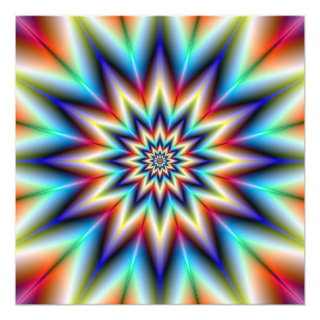 Helle Star Fotodruck (Vorne)