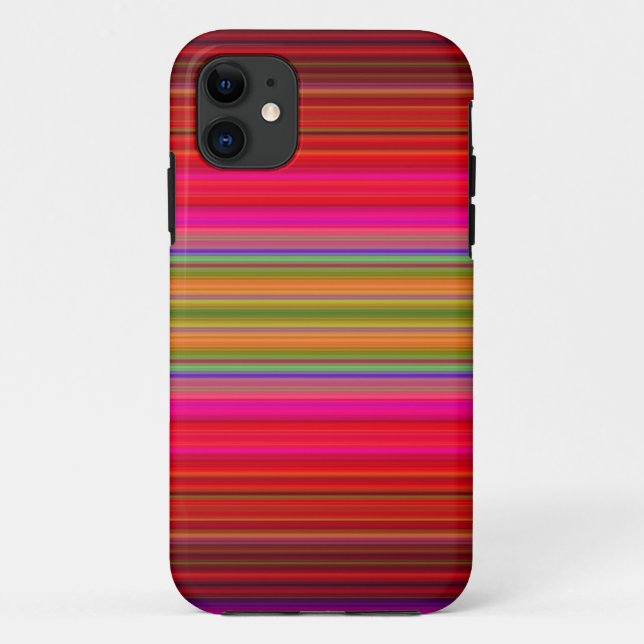 Helle Streifen Case-Mate iPhone Hülle (Rückseite)