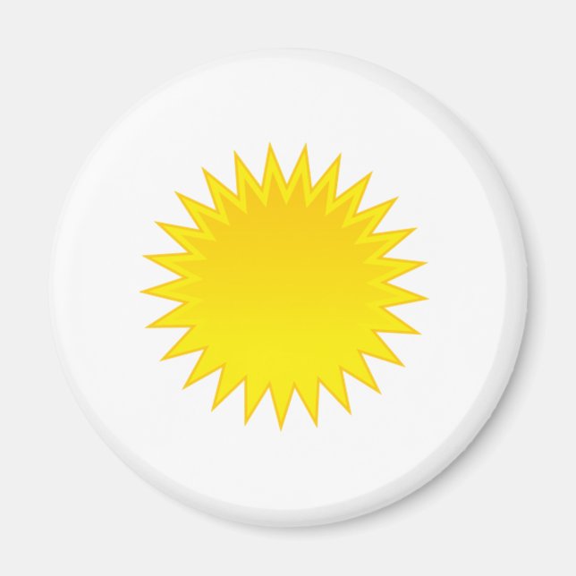 Helle Sun Magnet (Vorne)