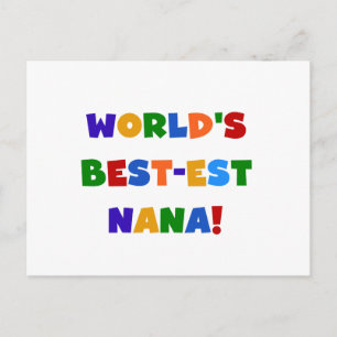 Helle T - Shirts des Gut-est Nana der Welt Farb Postkarte