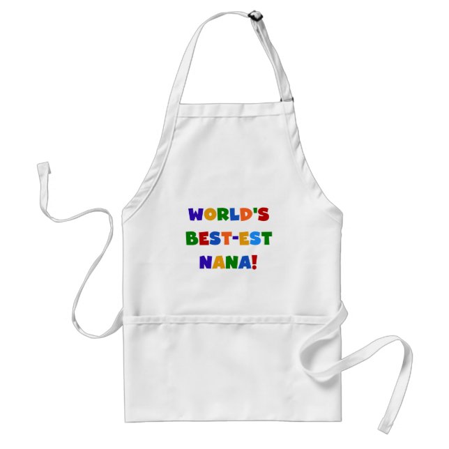 Helle T - Shirts des Gut-est Nana der Welt Farb Schürze (Vorne)