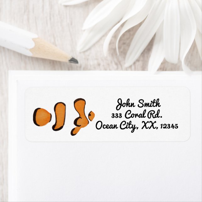 Helle tropische Clownfische (Insitu)