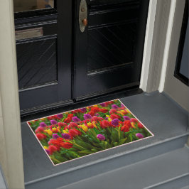 Helle Tulips Fußmatte