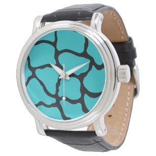 Helle Türkis Giraffe Watch Armbanduhr