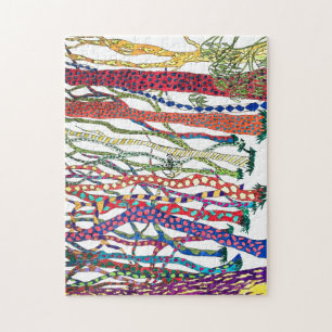 helle und fröhliche Waldwasserfarbe