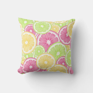 Helle und Fun Citrus Pop Sommerwurfkissen Kissen