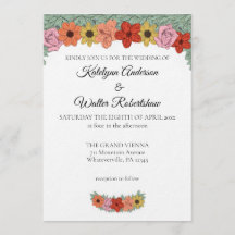 Helle und kühne Storybook Floral Wedding