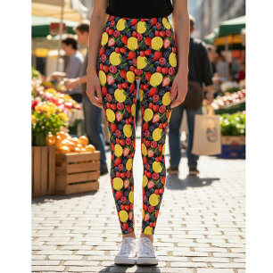Helle und mutige Frucht-Leggings Leggings