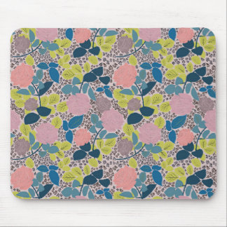 Helle und spielerische Rose Mäusematsch drucken Mousepad