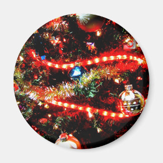 Helle Weihnachtsbaumtrimmlinge Magnet