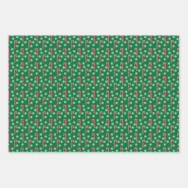 Helle Winterfarben Set 1 Packpapierblätter Geschenkpapier Set