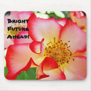 Helle Zukunft voran! Mousepad Helle Rote Rosen