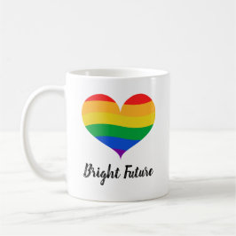 Helle zukünftige LGBTQ-Tasse Kaffeetasse