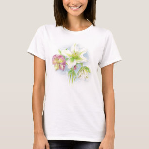 Hellebore Blume Art T - Shirt