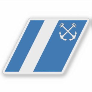 Hellenic Coast Guard Rennstreifen, Griechenland Aufkleber