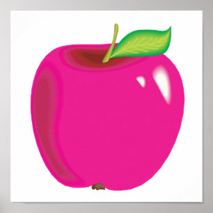 heller Apfel Poster