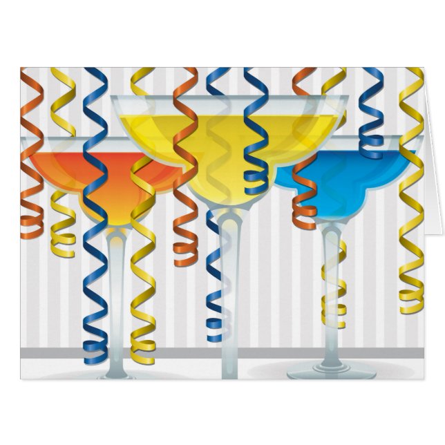 Heller Cocktail und Band (Vorderseite (Horizontal))