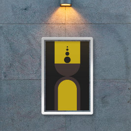 Heller Eingangsstil Poster