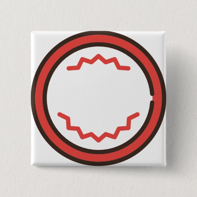 heller Felsen Button (Vorderseite)