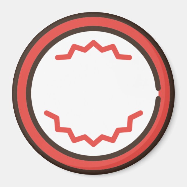 heller Felsen Magnet (Vorne)