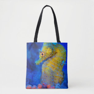 Heller Hippokamp des Seepferd- Tasche