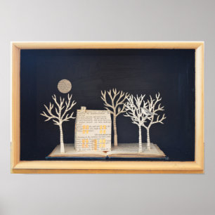 Heller Kasten 2012 der Hütte Poster