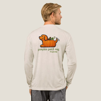 Heller Kürbiskund Herbst Männer Tri-Blend Shirt