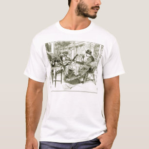 Heller kurzer das Selleve der Sommer-Abends-Männer T-Shirt