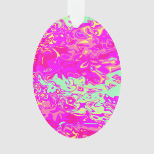 Heller Marbleized Farbentwurf auf Stern-Verzierung Ornament