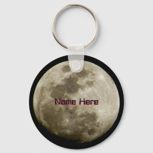 Heller Mond Schlüsselanhänger