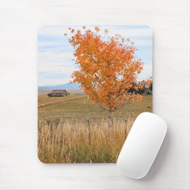 Heller Oktober  Mousepad (Mit Mouse)