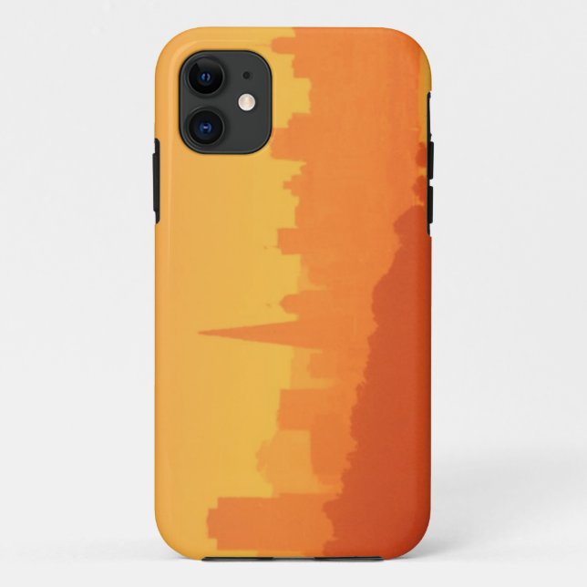Heller San Francisco Sonnenuntergang Case-Mate iPhone Hülle (Rückseite)